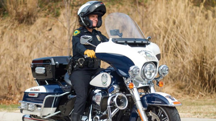 Asheville's first female motor officer goes above and beyond